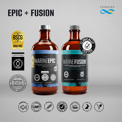 MARINE EPIC® BOTELLA + MARINE FUSION® BOTELLA