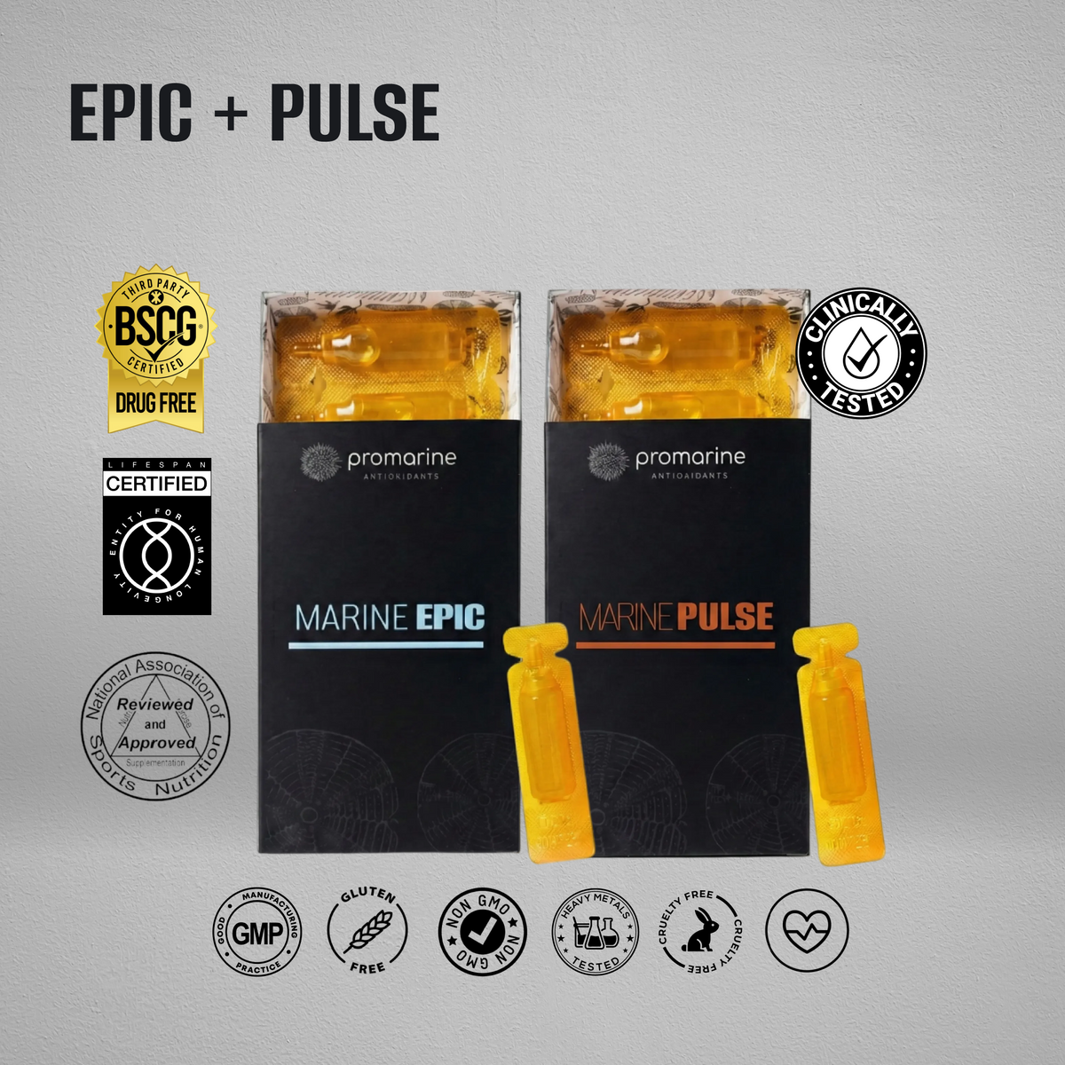 MARINE PULSE® MONODOSIS + MARINE EPIC®  MONODOSIS