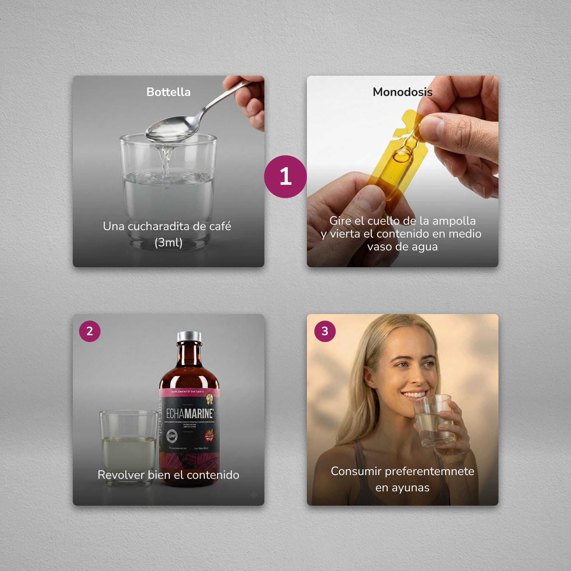 ECHA MARINE® | Defensa celular avanzada para infecciones virales, síntomas complejos y persistentes. Eficacia avalada por ensayo clínico.