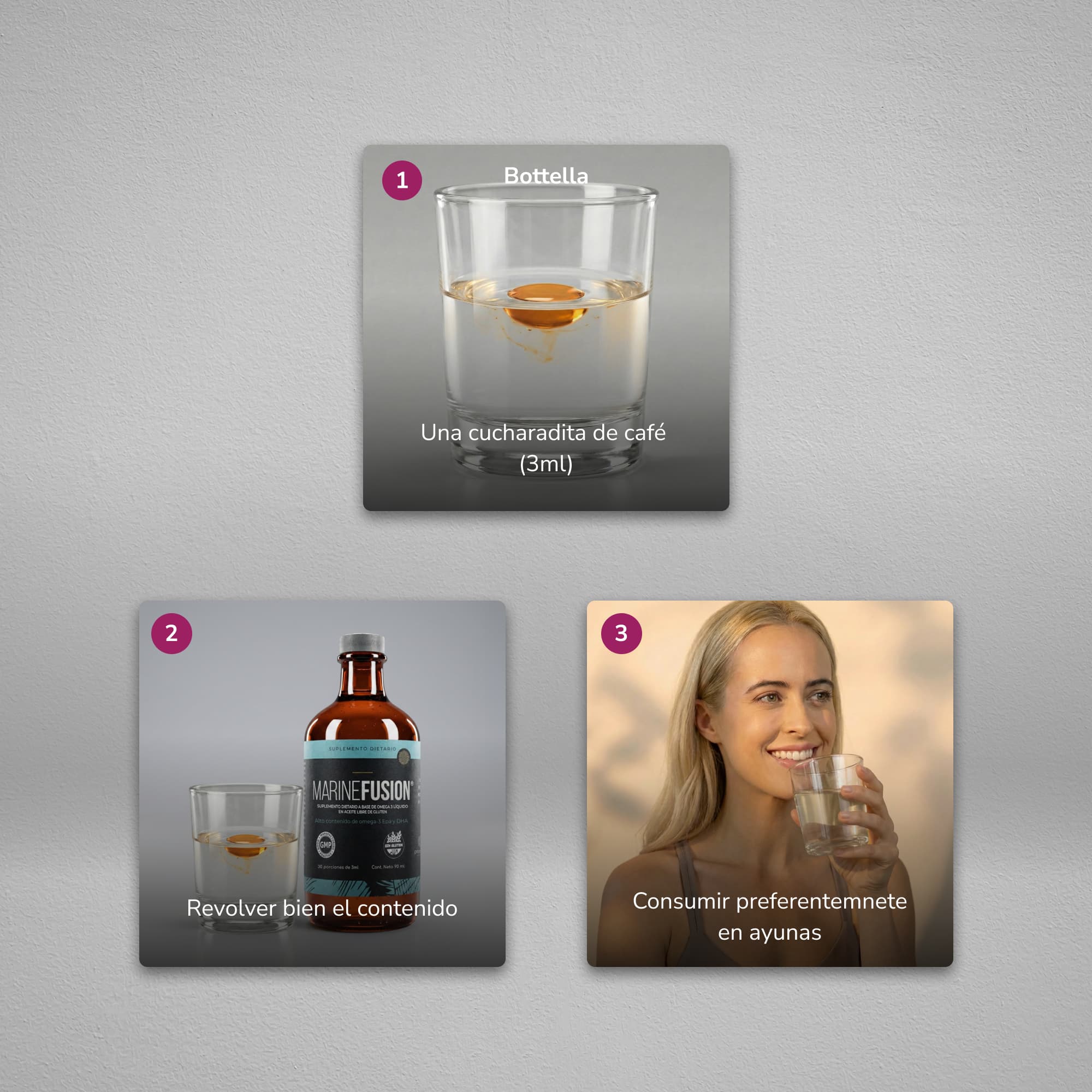 MARINE FUSION® | El único Omega-3 Marino vegetariano del mercado, totalmente libre de gluten y producido íntegramente en Argentina.