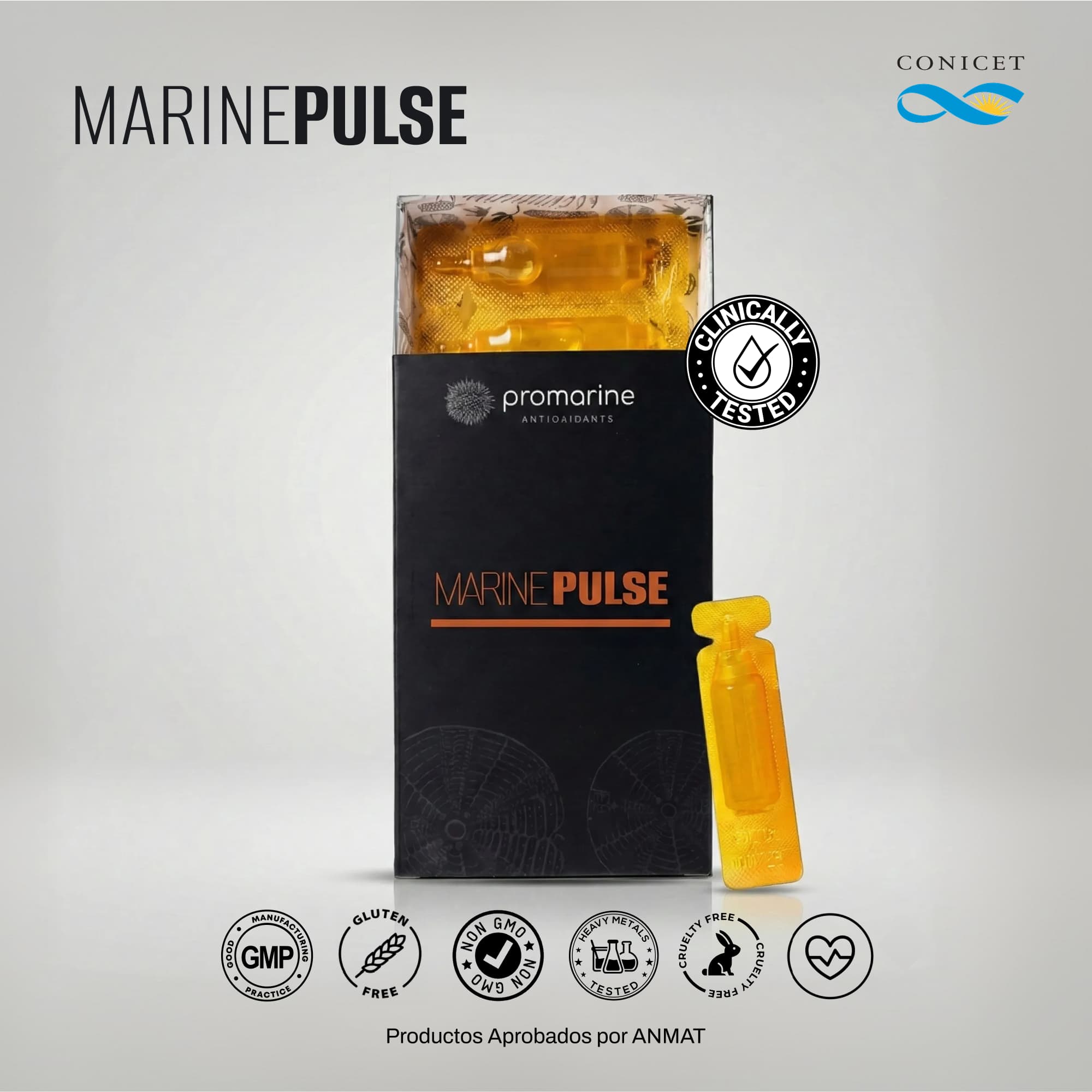 MARINE PULSE® | Una poderosa combinación diseñada para potenciar tu salud cardiovascular. Eficacia avalada por ensayo clínico.