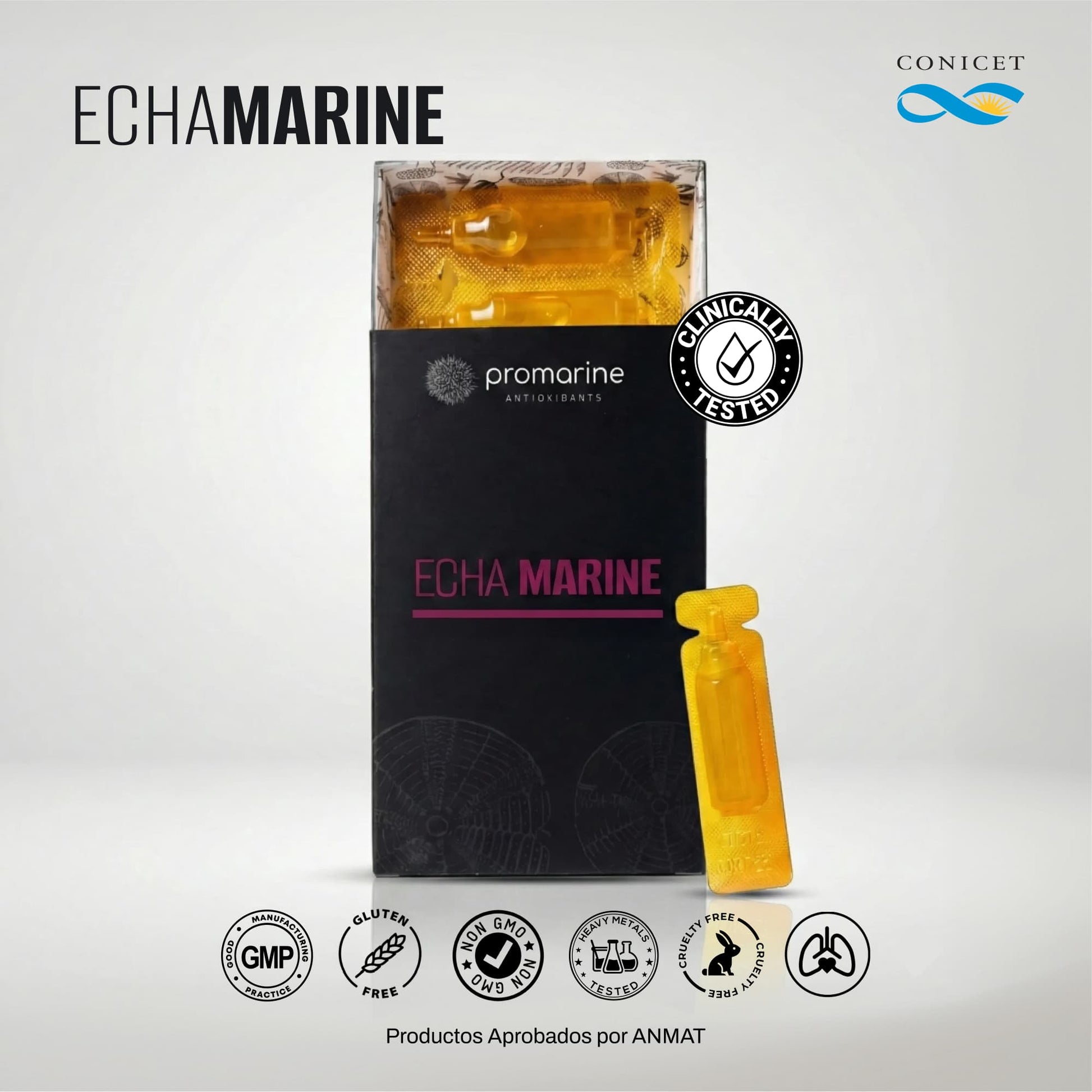 ECHA MARINE® | Apoyo celular avanzado para el bienestar integral