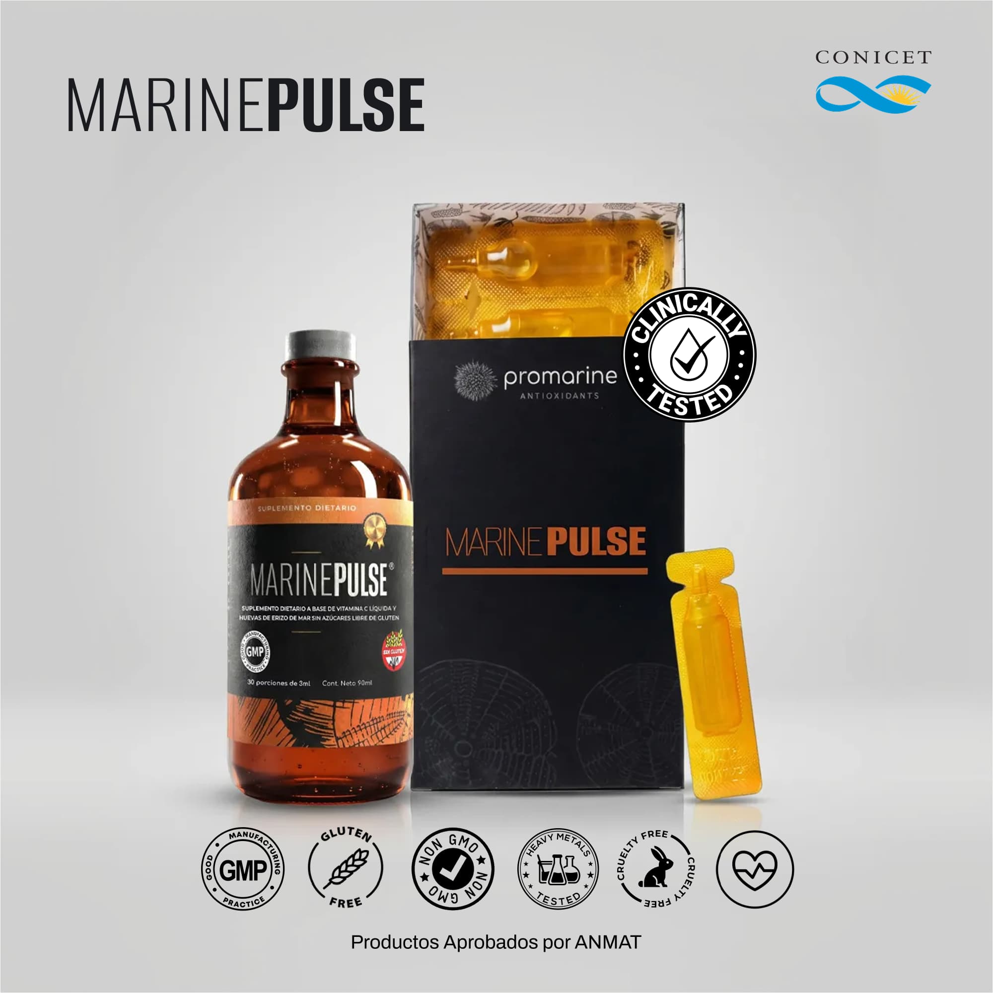 MARINE PULSE® | Una poderosa combinación diseñada para potenciar tu salud cardiovascular. Eficacia avalada por ensayo clínico.