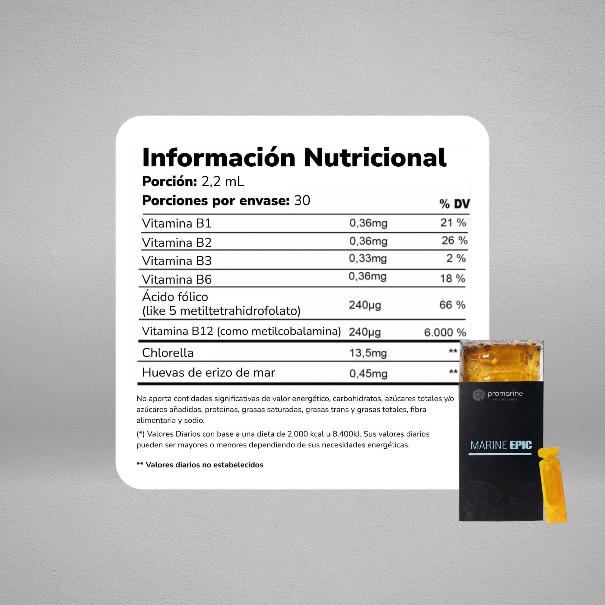 MARINE EPIC® | Bienestar, vitalidad y rendimiento diario