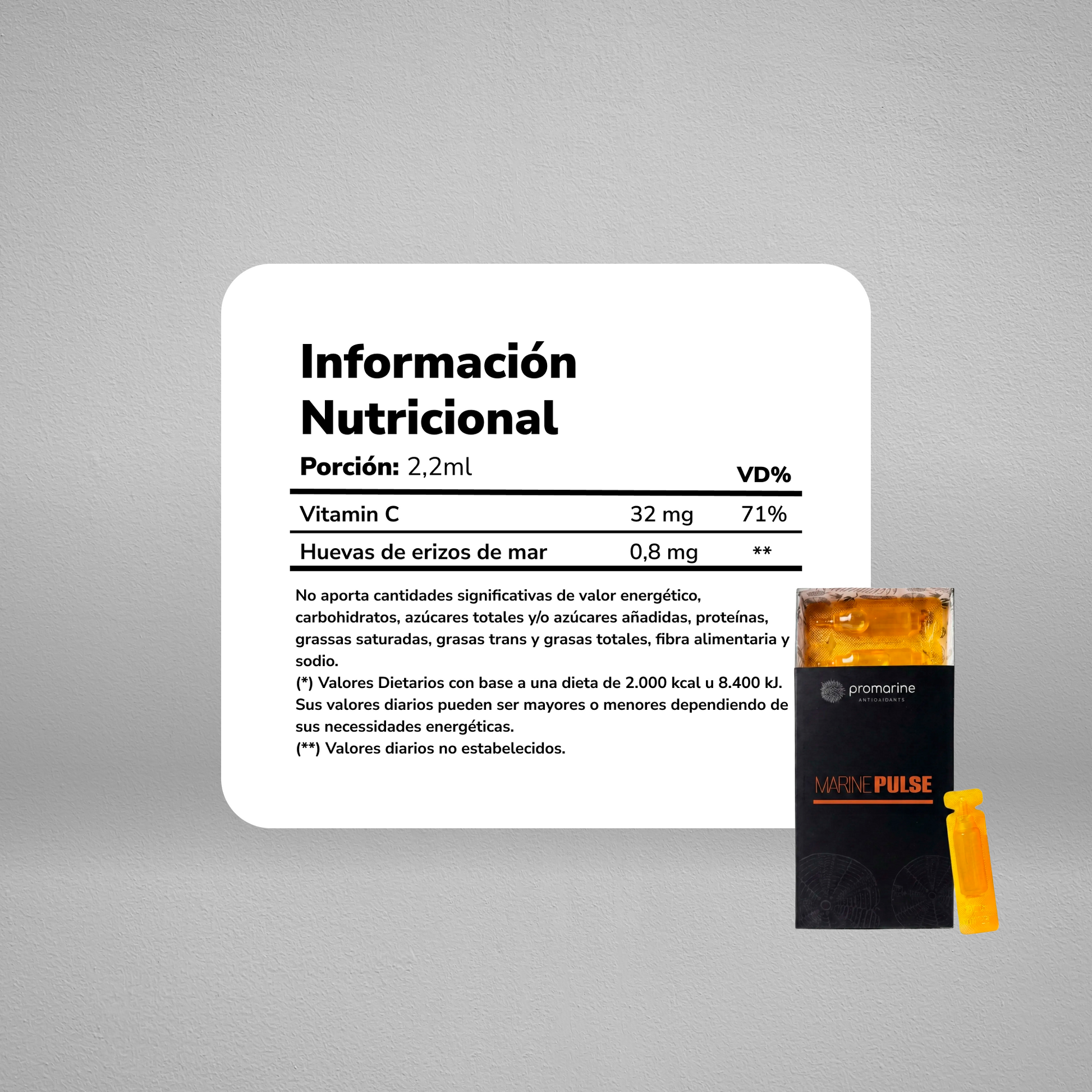 MARINE PULSE® | Defensas y vitalidad con vitamina C