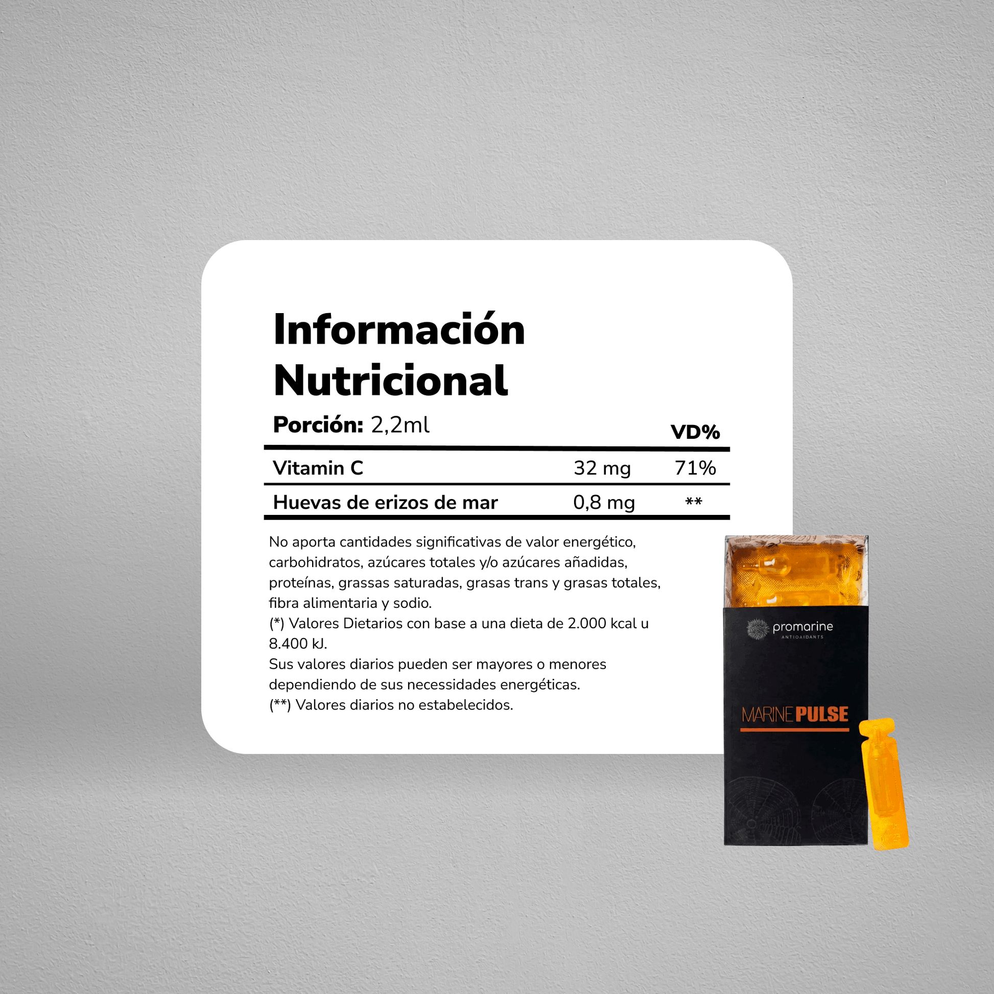MARINE PULSE® | Defensas y vitalidad con vitamina C